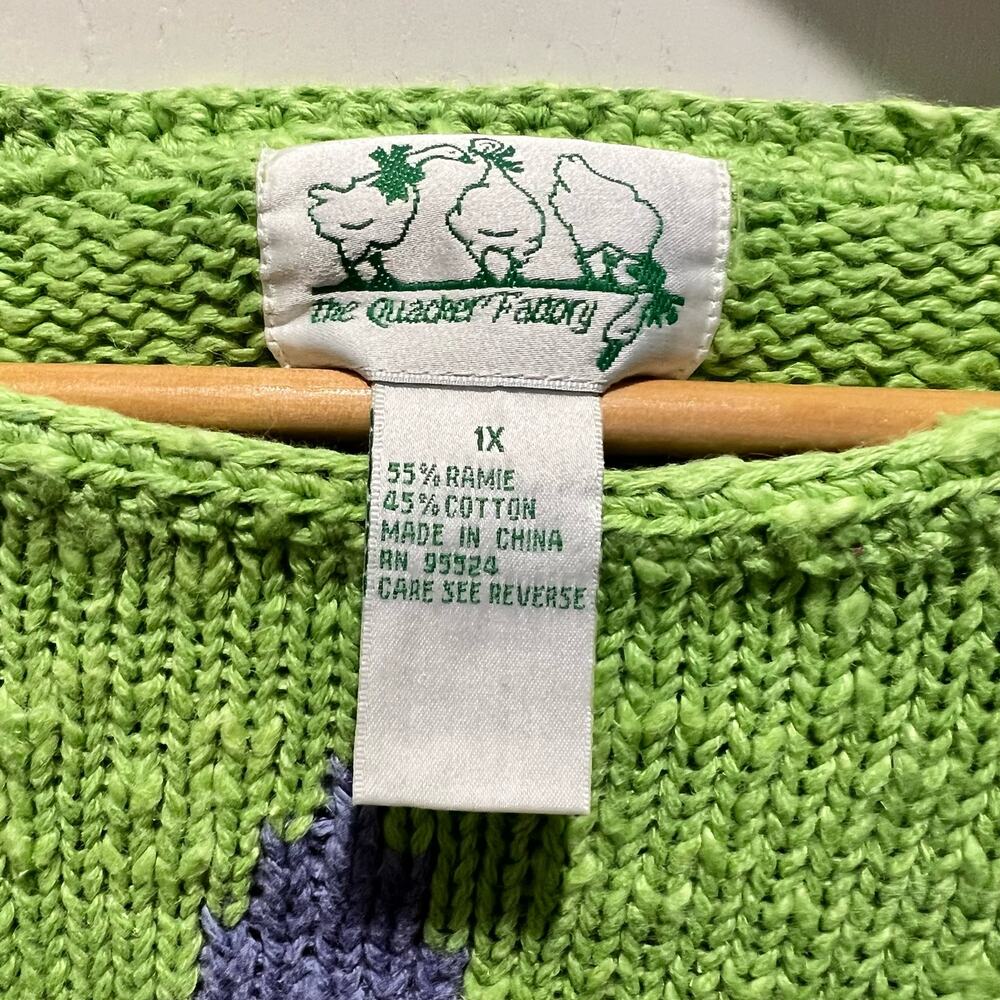 Quacker Factory Plus Size 1 Sweater - image 3